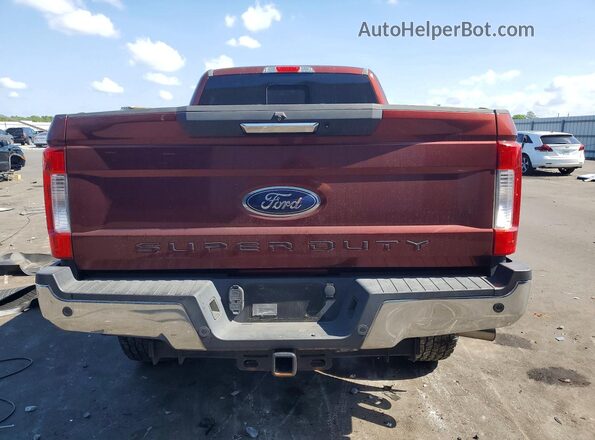 1FT7W2BT1HEE91936 2017 FORD F250 Burgundy Widok z tyłu