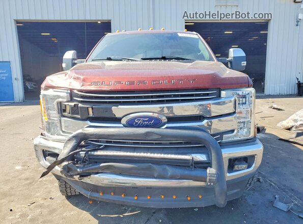 1FT7W2BT1HEE91936 2017 FORD F250 Burgundy Widok z przodu