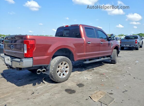 1FT7W2BT1HEE91936 2017 FORD F250 Burgundy Tył prawy