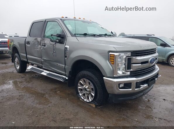 1FT7W2BT1KEE03412 2019 FORD F-250 Gray Przód prawy