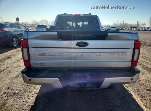1FT7W2BT1LEE01094 2020 FORD F250 Серебряный Вид сзади
