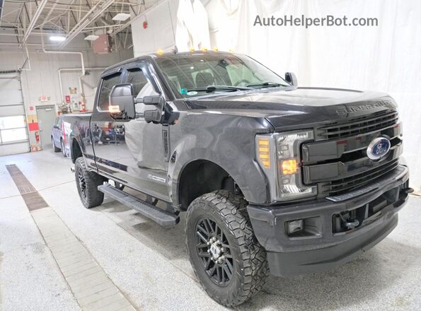 1FT7W2BT2KEF32615 2019 FORD F250 Black Передня ліва чверть