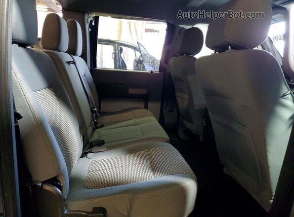 1FT7W2BT3GEC96211 2016 FORD F250 Blue უკანა სავარძლების ხედი