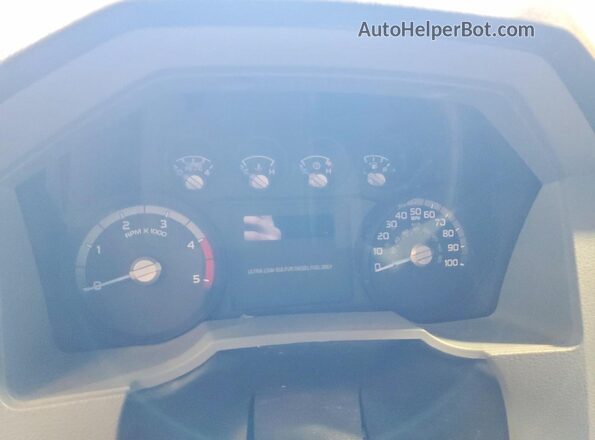 1FT7W2BT3GEC96211 2016 FORD F250 Blue ხელსაწყოთა პანელის ხედი