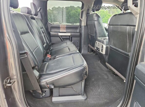 1FT7W2BT3KEG32254 2019 FORD F250 Gray Вид задніх сидінь