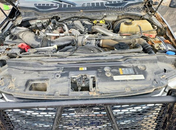 1FT7W2BT3KEG32254 2019 FORD F250 Gray Вид задньої частини салону
