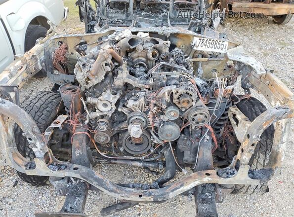 1FT7W2BT3LEC09062 2020 FORD F250 Пожар Вид задней части салона