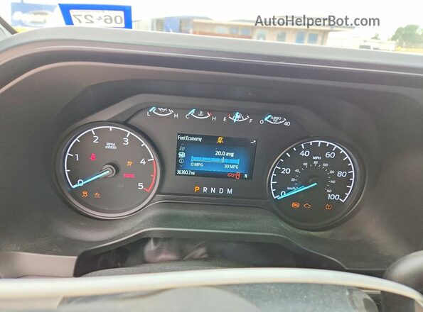 1FT7W2BT3SEC60057 2025 FORD F250 Белый Вид щитка приборов