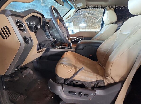 1FT7W2BT4GEB24950 2016 FORD F-250 Черный Вид салона спереди