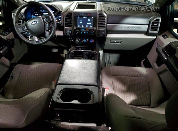 1FT7W2BT4JEC05633 2018 FORD F250 Серебряный Вид панели приборов