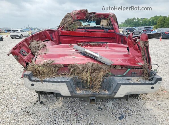 1FT7W2BT4JEC06264 2018 FORD F250 Red Вид ззаду