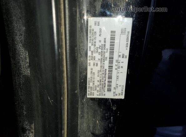 1FT7W2BT4LED92908 2020 FORD F250 Black Вид наклейки з VIN-кодом