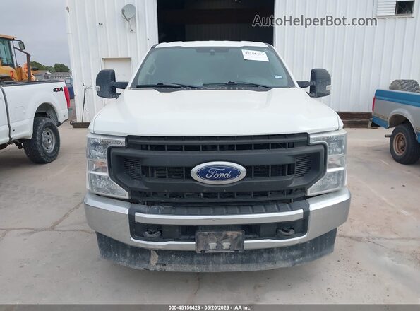 1FT7W2BT4LEE87548 2020 FORD F-250 White Widok zestawu wskaźników