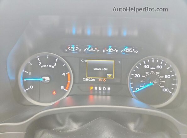 1FT7W2BT4MED93798 2021 FORD F250 Белый Вид щитка приборов