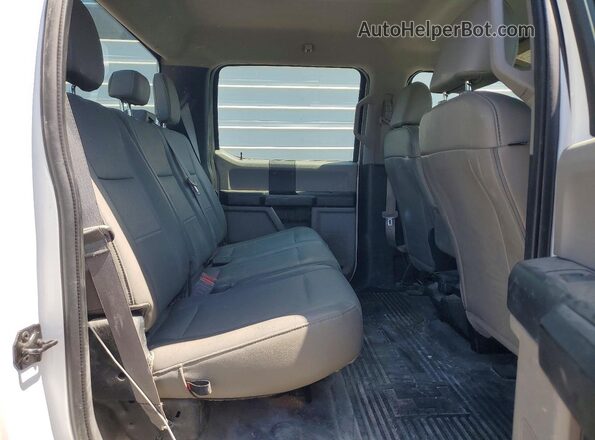 1FT7W2BT5KEG31476 2019 FORD F250 White Rear seats view