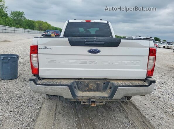 1FT7W2BT5LED53342 2020 FORD F250 White Widok z tyłu