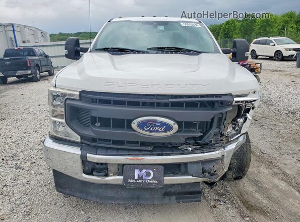 1FT7W2BT5LED53342 2020 FORD F250 White Widok z przodu
