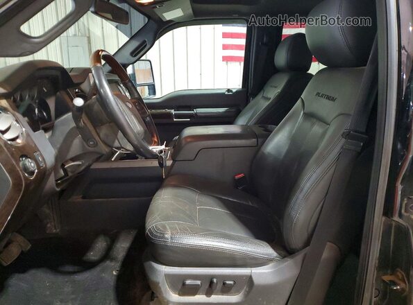 1FT7W2BT7GEC09958 2016 FORD F250 Черный Вид салона спереди