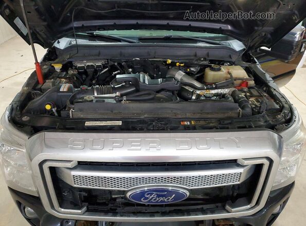 1FT7W2BT7GEC09958 2016 FORD F250 Черный Вид задней части салона