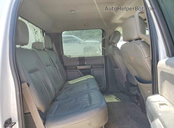 1FT7W2BT7HED68982 2017 FORD F250 White Vista de los asientos traseros