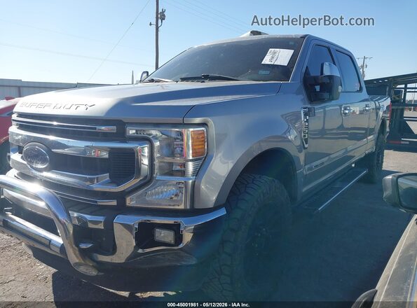 1FT7W2BT7LEC87764 2020 FORD F-250 Silver Vista tres cuartos delantera izquierda
