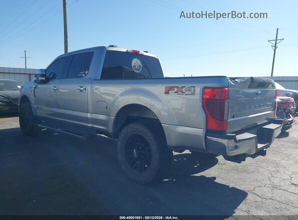 1FT7W2BT7LEC87764 2020 FORD F-250 Silver Trasero izquierdo