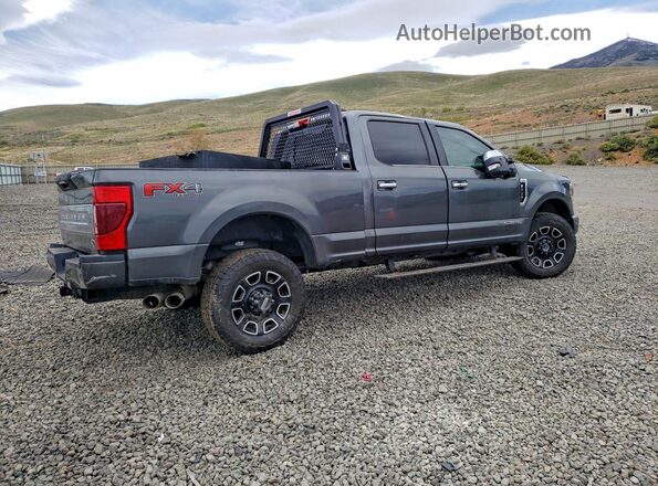 1FT7W2BT7LED48028 2020 FORD F250 Gray Задня права чверть