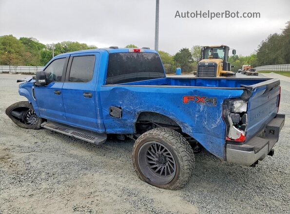 1FT7W2BT7LEE93120 2020 FORD F250 Синий Задняя левая четверть