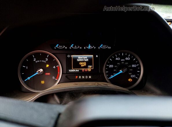 1FT7W2BT7LEE93120 2020 FORD F250 Синий Вид щитка приборов