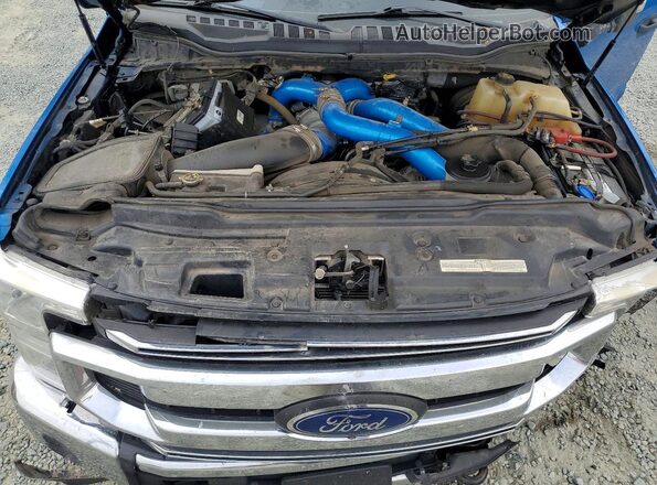 1FT7W2BT7LEE93120 2020 FORD F250 Синий Вид задней части салона