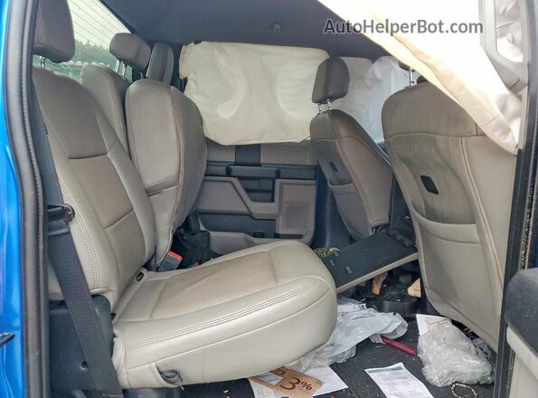 1FT7W2BT7LEE93120 2020 FORD F250 Синий Вид задних сидений
