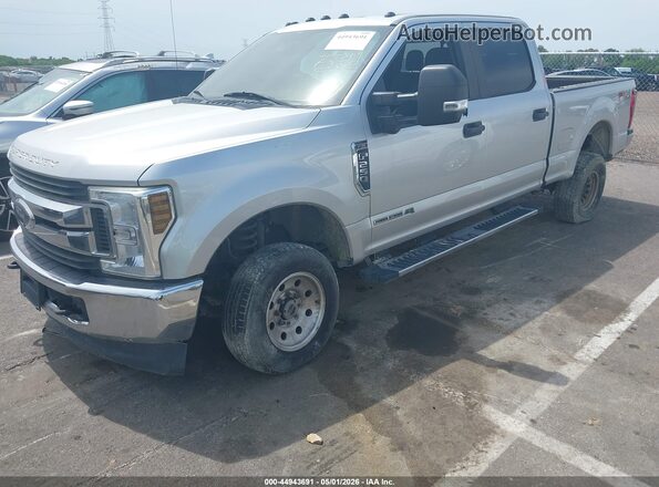 1FT7W2BT8JEC04601 2018 FORD F-250 Gray Vista tres cuartos delantera izquierda