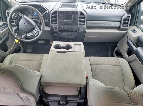 1FT7W2BT8KEG16082 2019 FORD F250 White Vista del salpicadero