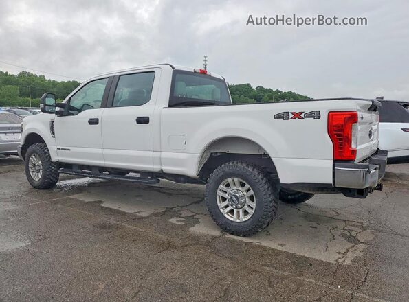1FT7W2BT8KEG16082 2019 FORD F250 White Trasero izquierdo