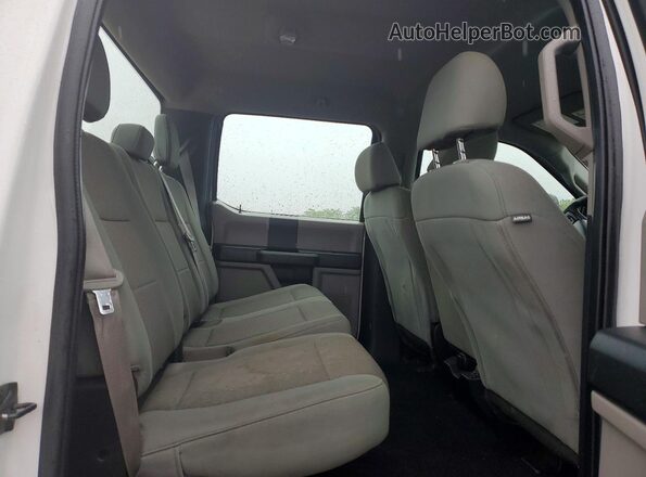 1FT7W2BT8KEG16082 2019 FORD F250 White Vista de los asientos traseros