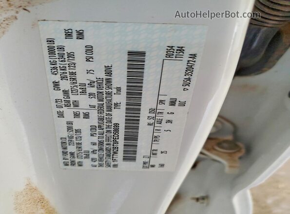 1FT7W2BT8PED58699 2023 FORD F250 Белый Вид подкапотного пространства