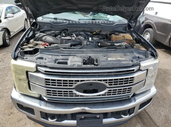 1FT7W2BT9JEB16060 2018 FORD F250 Black Widok wnętrza z tyłu