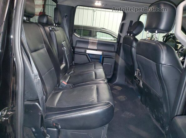 1FT7W2BT9KEE72221 2019 FORD F250 Black Widok tylnych siedzeń
