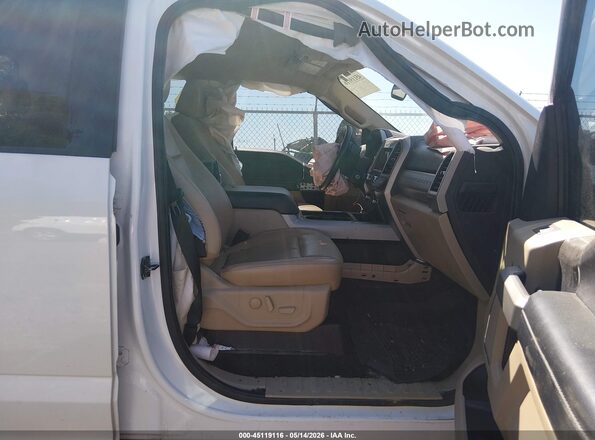 1FT7W2BT9MED54236 2021 FORD F-250 White Widok wnętrza z przodu