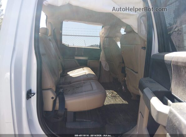 1FT7W2BT9MED54236 2021 FORD F-250 White Widok naklejki z numerem VIN