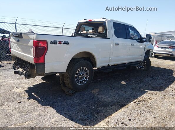 1FT7W2BT9MED54236 2021 FORD F-250 White Tył prawy