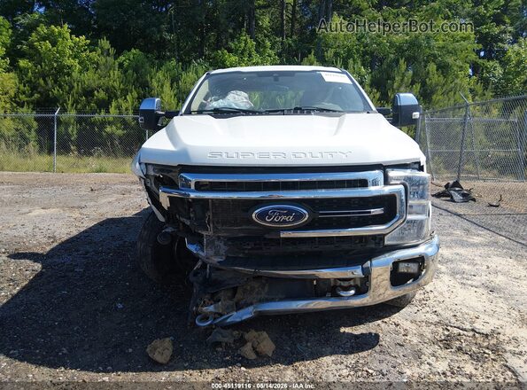 1FT7W2BT9MED54236 2021 FORD F-250 White Widok wnętrza z tyłu