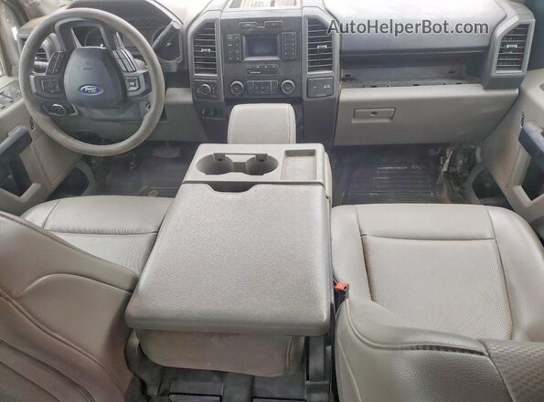 1FT7W2BT9NEC47480 2022 FORD F250 White Widok deski rozdzielczej