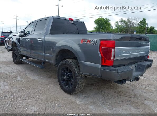 1FT7W2BTXMEC89171 2021 FORD F-250 Серый Задняя левая четверть