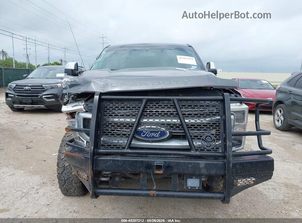 1FT7W2BTXMEC89171 2021 FORD F-250 Серый Вид щитка приборов