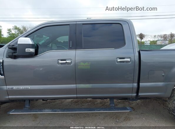 1FT7W2BTXMEC89171 2021 FORD F-250 Серый Панорамный вид салона 360°