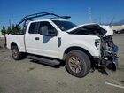 2021 Ford F250 Super Duty White vin: 1FT7X2A69MED96608