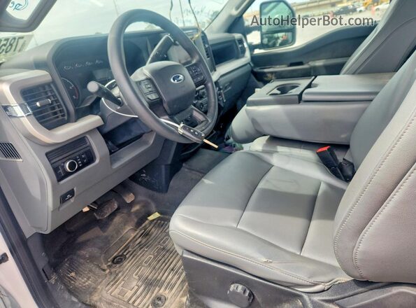 1FT7X2AT4PEC63846 2023 FORD F250 White წინა სალონის ხედი