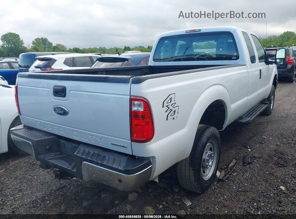 1FT7X2B63GEC33469 2016 FORD F-250 Белый Задняя правая четверть