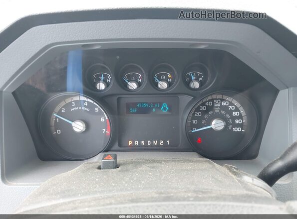 1FT7X2B63GEC33469 2016 FORD F-250 Белый Вид задних сидений